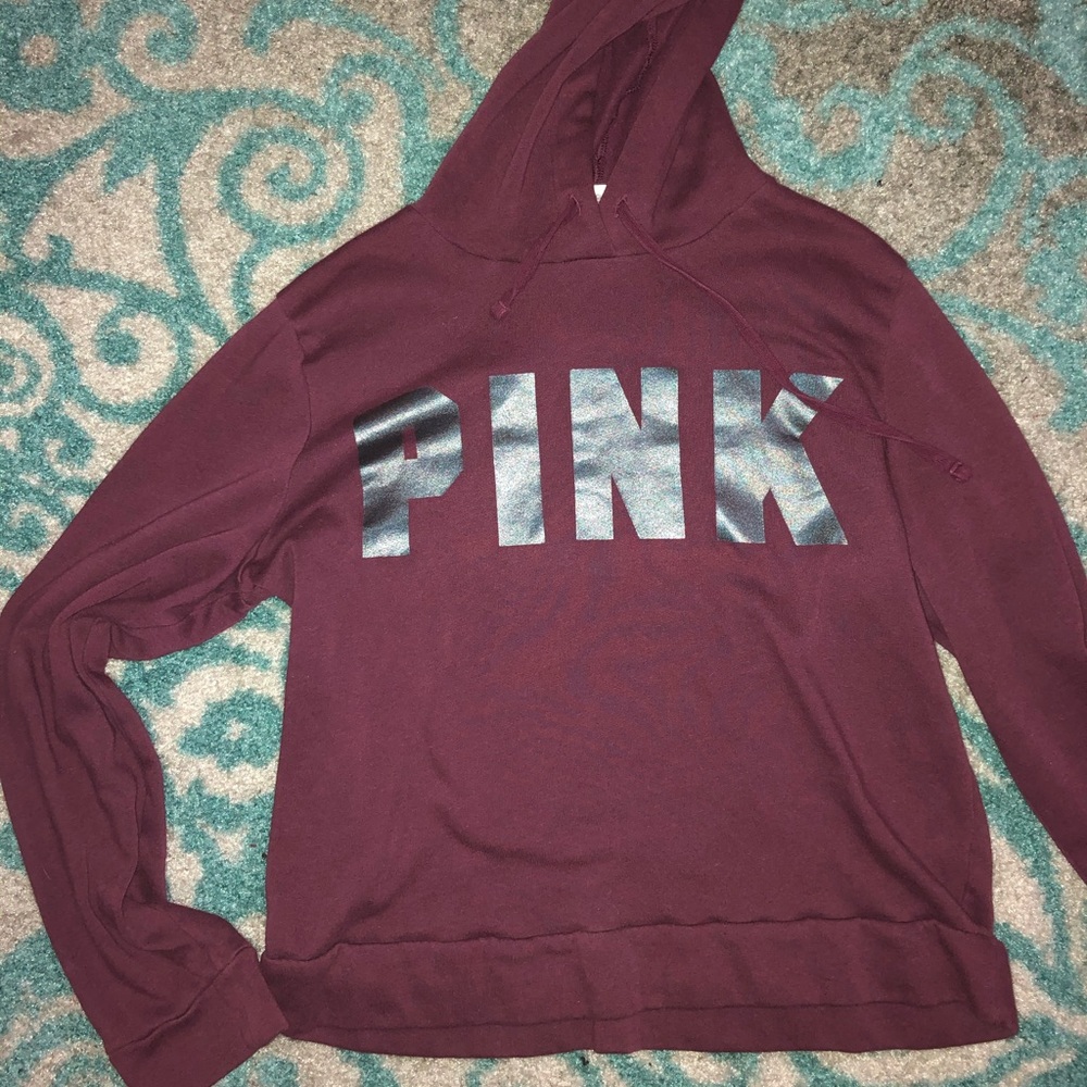 Pink hoodie